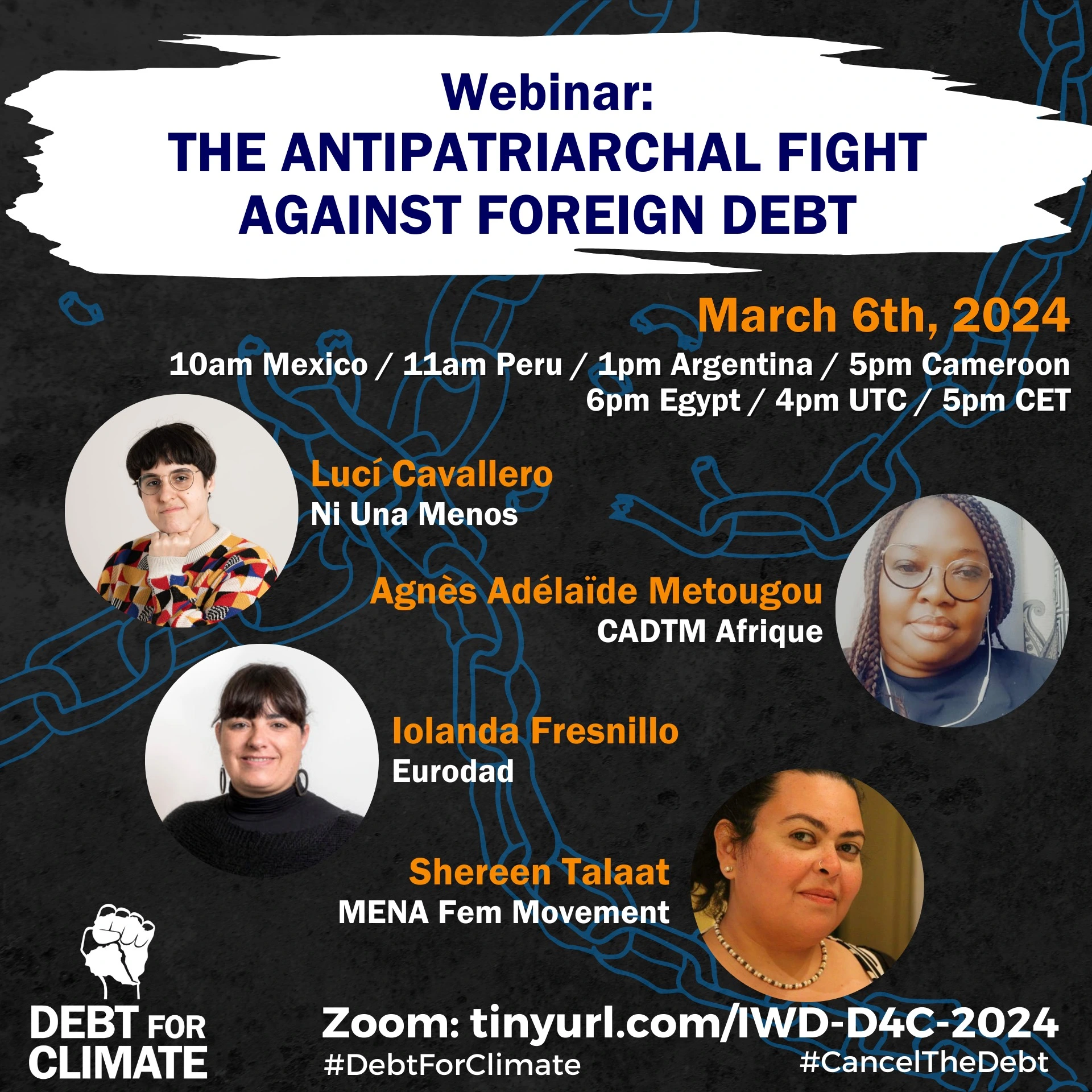 Webinar screening Mar 6: Anti-Patriarchal Struggle Against Foreign Debt