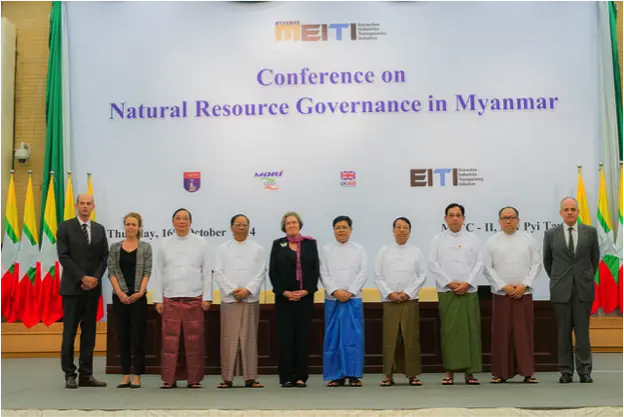 Myanmarin EITI-konferenssi. Kuva: EITI/flickr