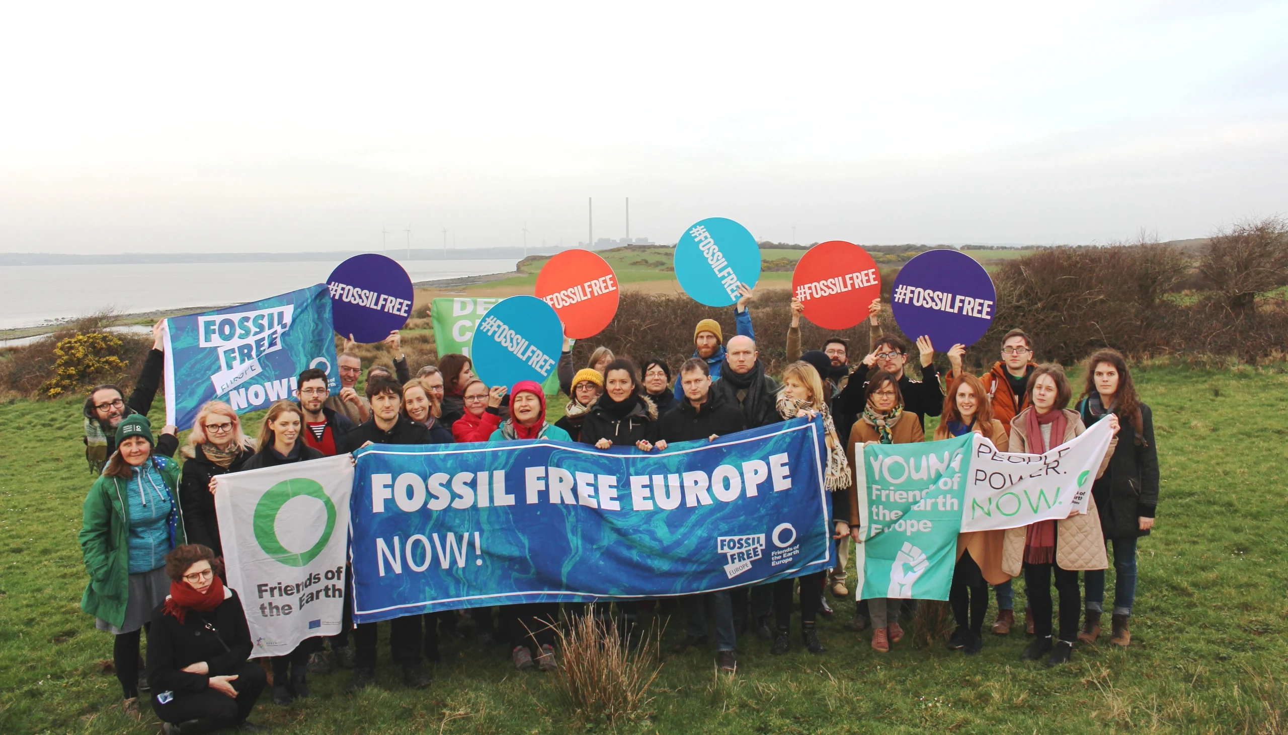 Fossil Free Europe -tapaaminen ekokylässä Irlannissa