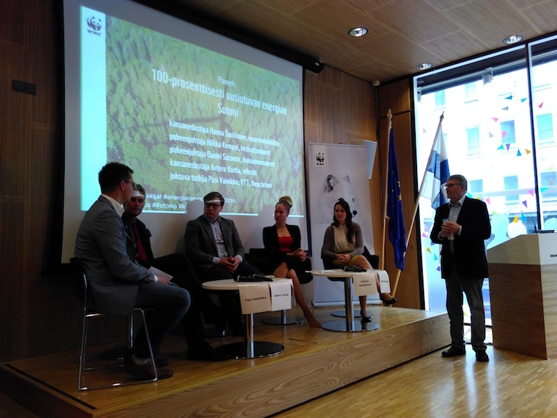 Tiedote 8.6.: Järjestöjen viesti puoluekokouksiin: Täysin uusiutuvalla energialla toimivaa Suomea vauhditettava