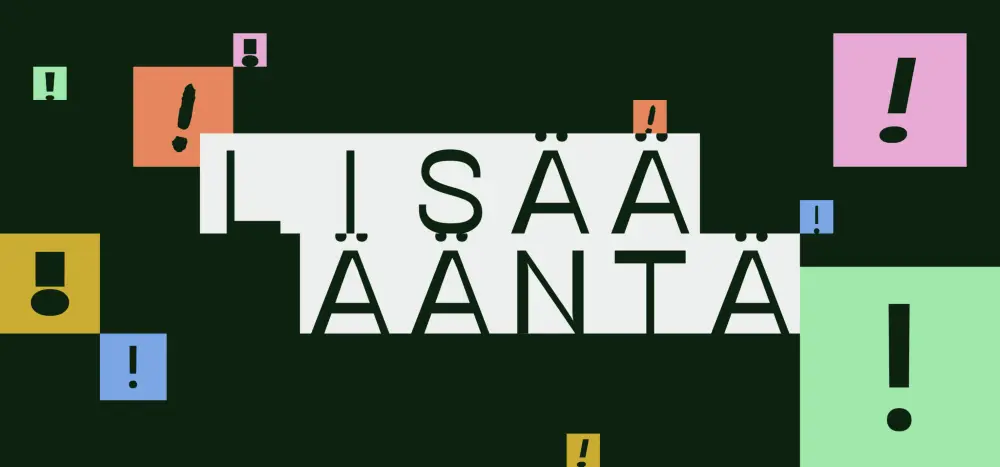 Lisää ääntä -ilmastomarssi 2.6.2024