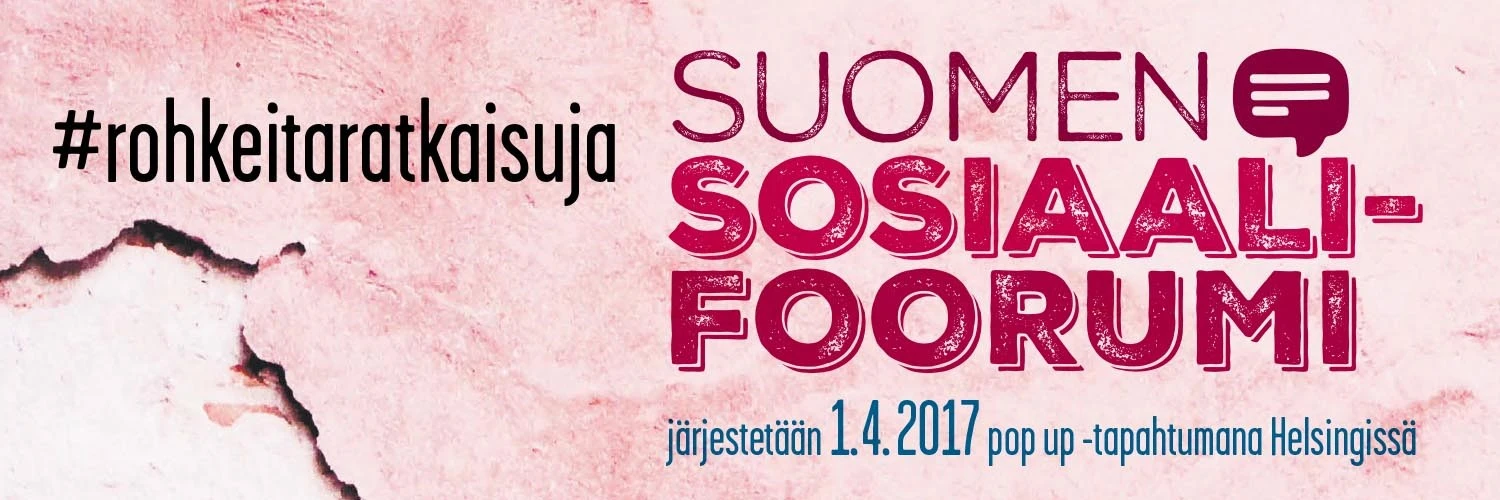 Suomen sosiaalifoorumi 2017