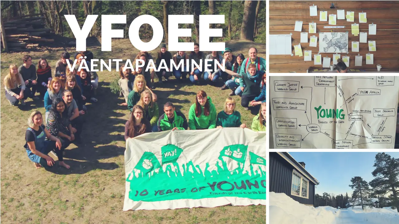 Intersektionaalisuus ilmastoliikkeessä – Nuorten Maan ystävien kevätväentapaaminen Oslossa